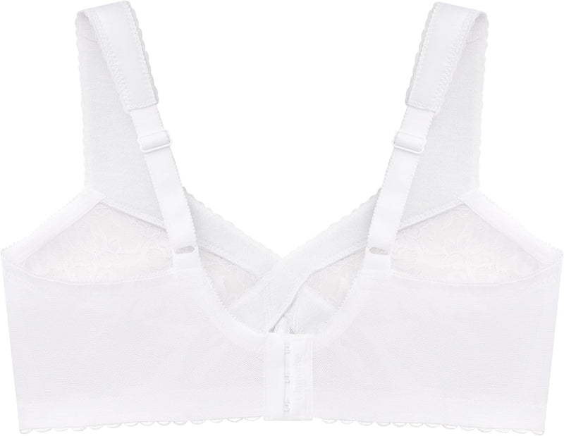 Glamorise Damen MagicLift-stütz Klassik BH, Undurchsichtige 80H Weiss, 80H Weiss