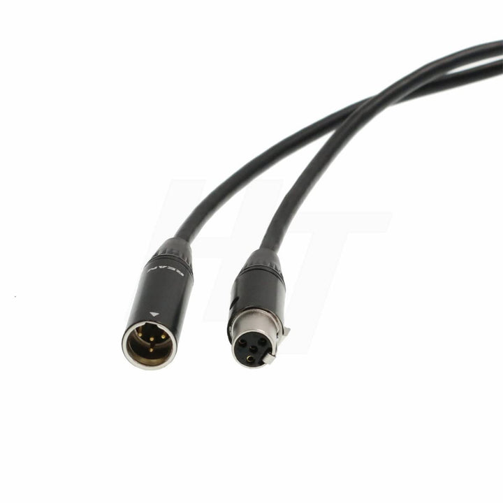 HangTon Audio Adapter Verlängerungskabel für Shure Headset Mikrofon SM-93 WBH WL Body-Pack Transmitt