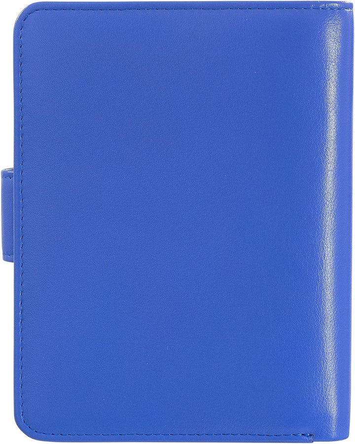 DUDU Damen Portemonnaie aus weichem buntes Leder, RFID-Block, Reissverschluss und Kreditkartenhalter