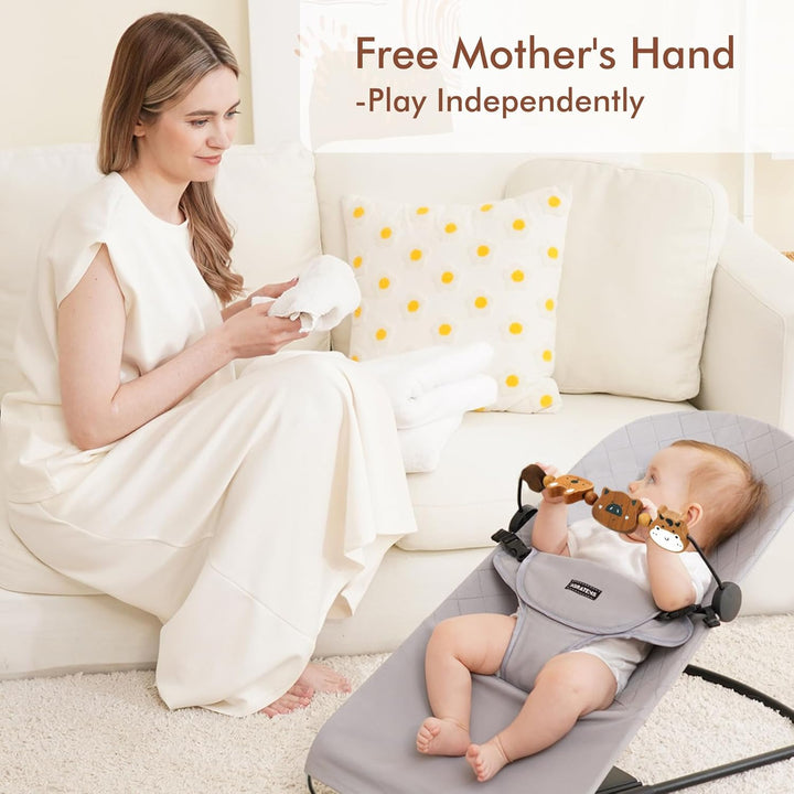 iGRATENS Babywippen-Spielzeugstange – Spielzeugstange für Babywippen Soft & Bliss, einfach anzubring