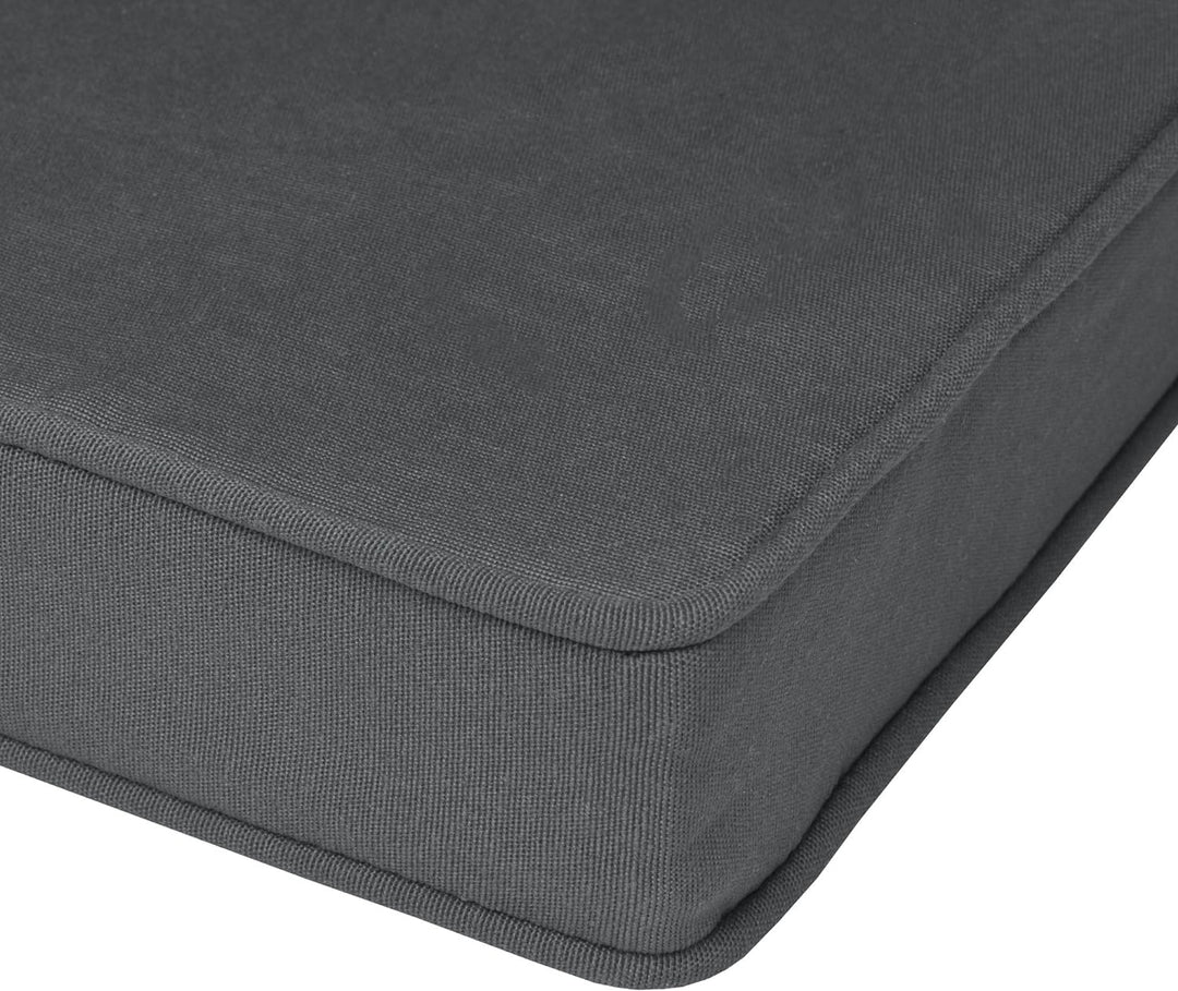 Beautissu Loft BK Auflage Bankkissen 100x48x5 cm Sitzkissen für Gartenbank Polster Auflage Gartenmöb