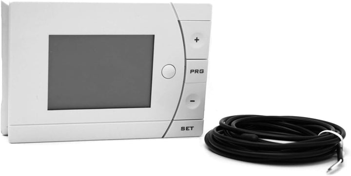 Aufputz Raum-Thermostat programmierbar NC/NO Kontakt bis 8A inkl. externer Sensor