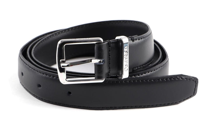 Calvin Klein Focused Square Buckle Belt W90 CK Black