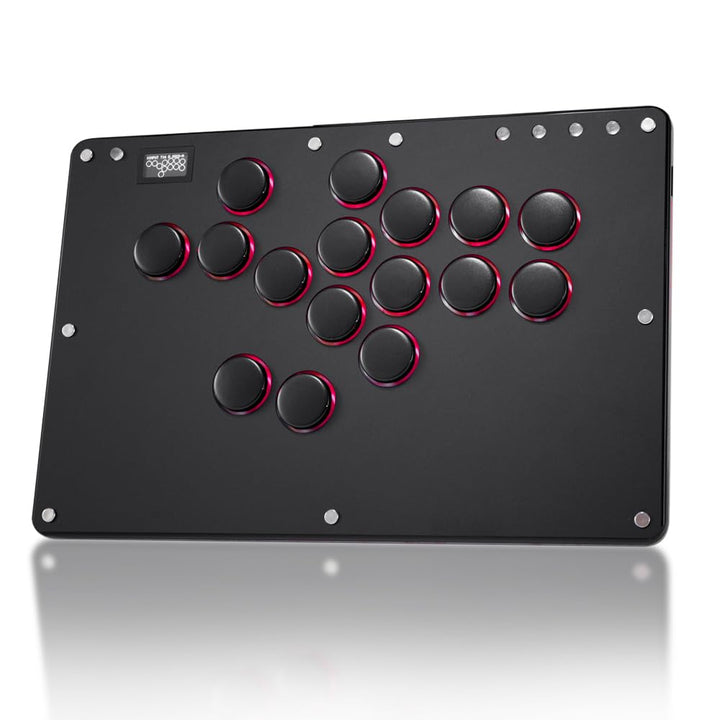 Semaiki Arcade Stick, T16 Arcade Controller mit Turbo und benutzerdefiniertem RGB, Arcade Fight Stic