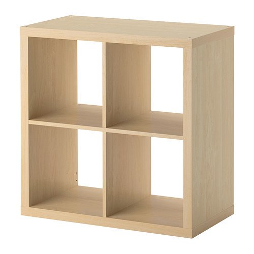 Kallax IKEA-Kalax, Tiefe: 39 cm, Höhe: 77 cm, 77-77 Birch Effect, Birch Effect