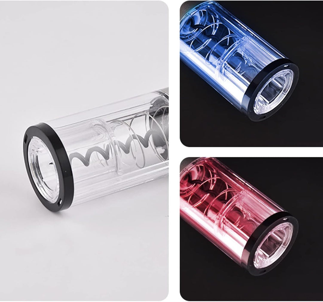 Elektrische Flaschenöffner Set Wein,ABS Korkenzieher Flaschenöffner Geschenk für Senioren (weiss), W