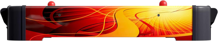 Carromco Airhockey Tisch Speedy-XT, Tischauflage Hockey Tischaufsatz zum leichten Transport -mit Mot