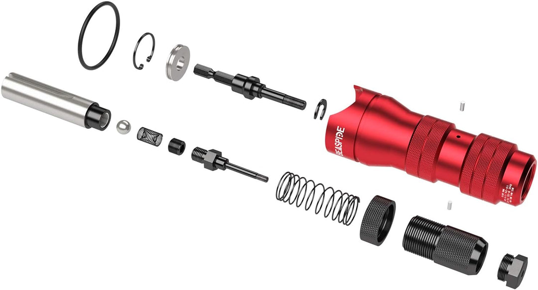 Beaspire Nietmuttern Adapter Kit für Elektrische Bohrmaschine, Profi Akkubohrer/Treiber Niet-Adapter