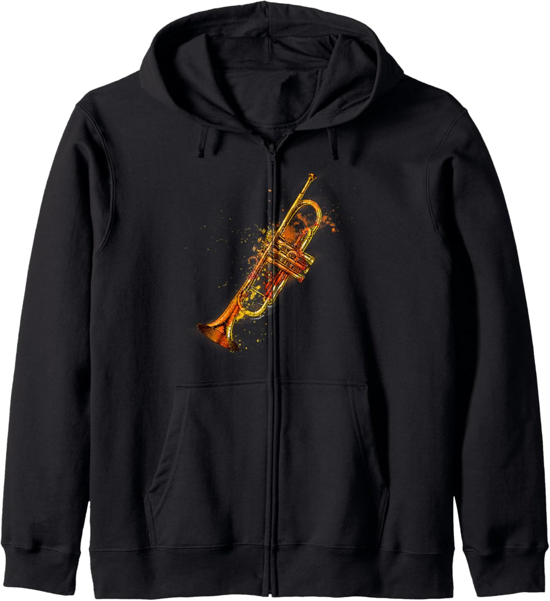Trompete Instrument Musik Kunst Trompete Kapuzenjacke