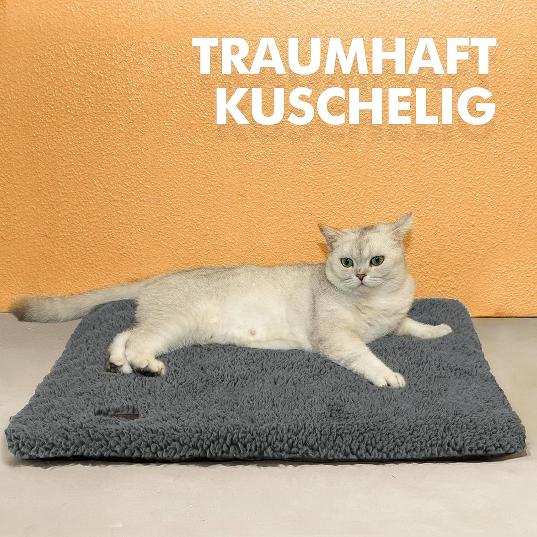 Mora Pets Selbstheizende Katzendecke für Katze Selbstwärmend Decke Katze Kissen Heizdecke für Katze
