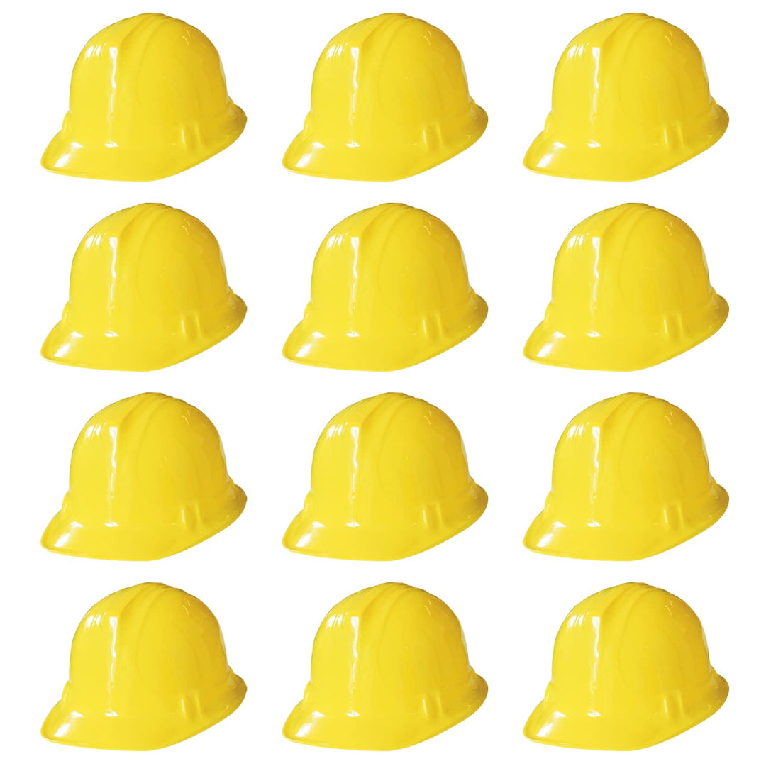 Novelty Place Construction Partyhüte - Verkleide weiche Hüte für Kinder und Erwachsene (12 Stück) 12