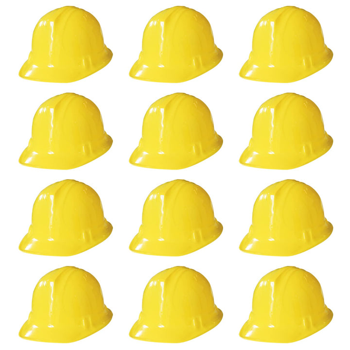 Novelty Place Construction Partyhüte - Verkleide weiche Hüte für Kinder und Erwachsene (12 Stück) 12
