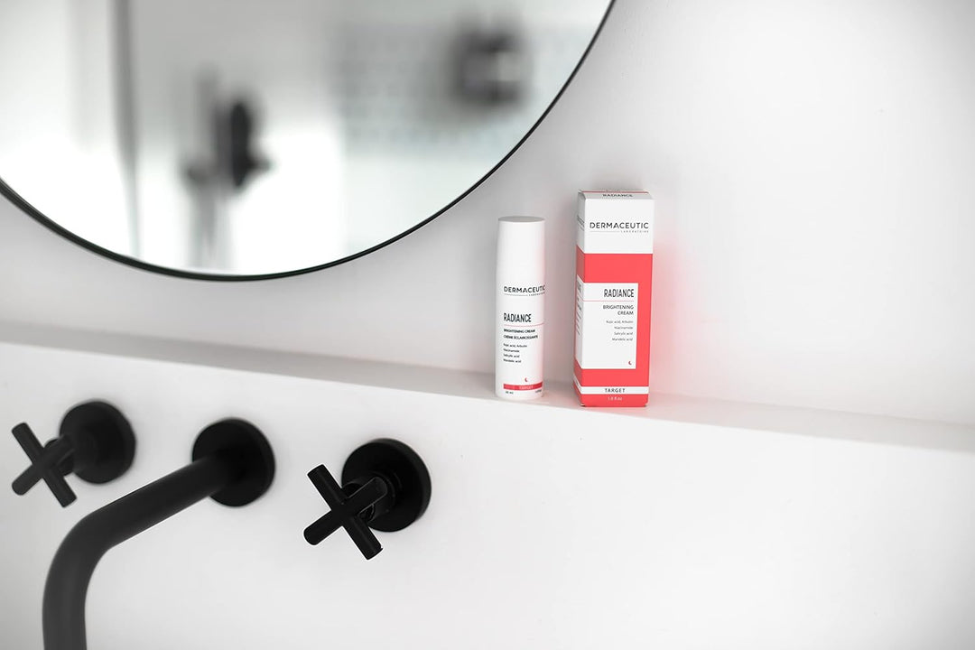 Dermaceutic Radiance - Aufhellende Creme mit Kojisäure, Arbutin, Niacinamid, Salicyl- und Mandelsäur