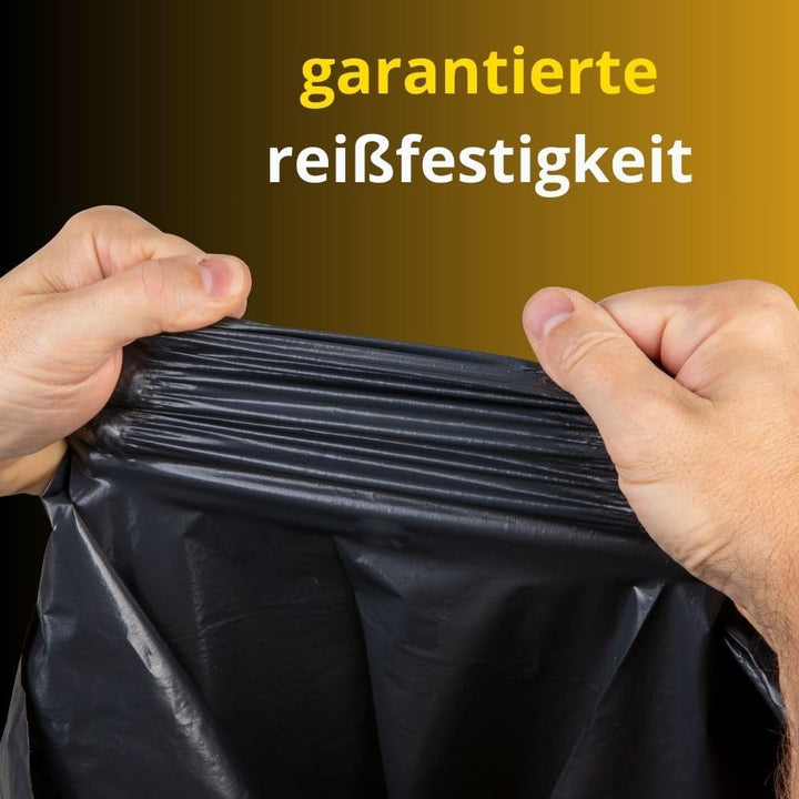!!! Nirgendwo Günstiger !!! Profi Müllsäcke 120L EXTRA STARK - 70μ - 100% Recycelt - (20 bis 600 Säc