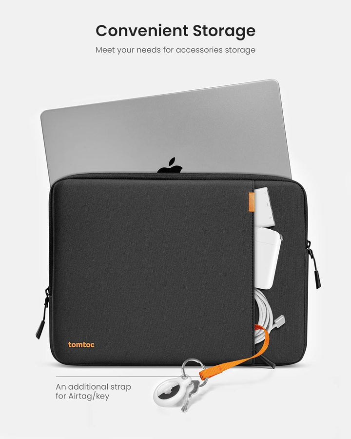 tomtoc 360° Schutzhülle Laptop Hülle für 16 Zoll MacBook Pro M3/M2/M1 Pro/Max A2991 A2780 A2485 A214