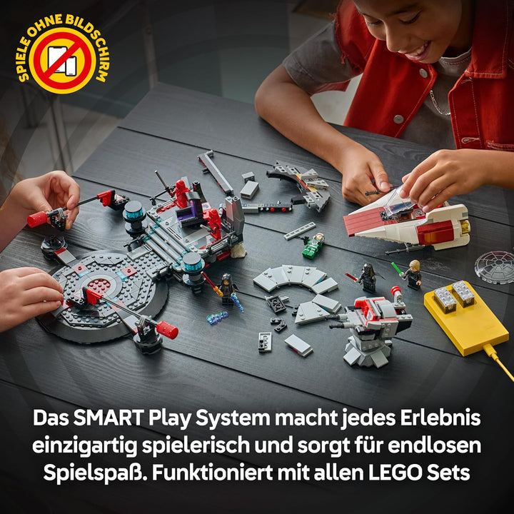 LEGO Star Wars 75427 SMART Play: A-Wing und das Duell im Thronsaal - Interaktives All-in-1 Spielset