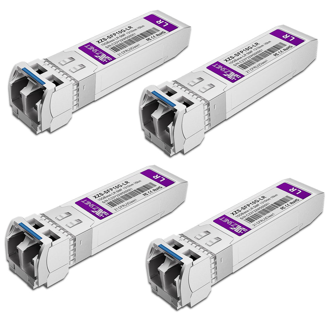 10GBASE-LR SFP+ Transceiver, 10G SFP+ auf LC Single-Mode-Fasermodul, kompatibel mit Cisco SFP-10G-LR