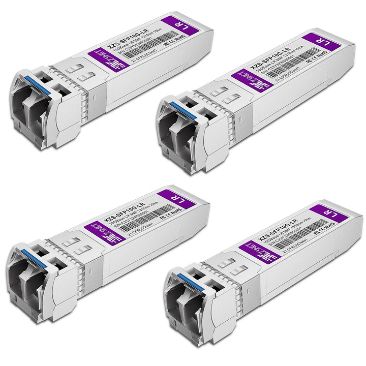 10GBASE-LR SFP+ Transceiver, 10G SFP+ auf LC Single-Mode-Fasermodul, kompatibel mit Cisco SFP-10G-LR