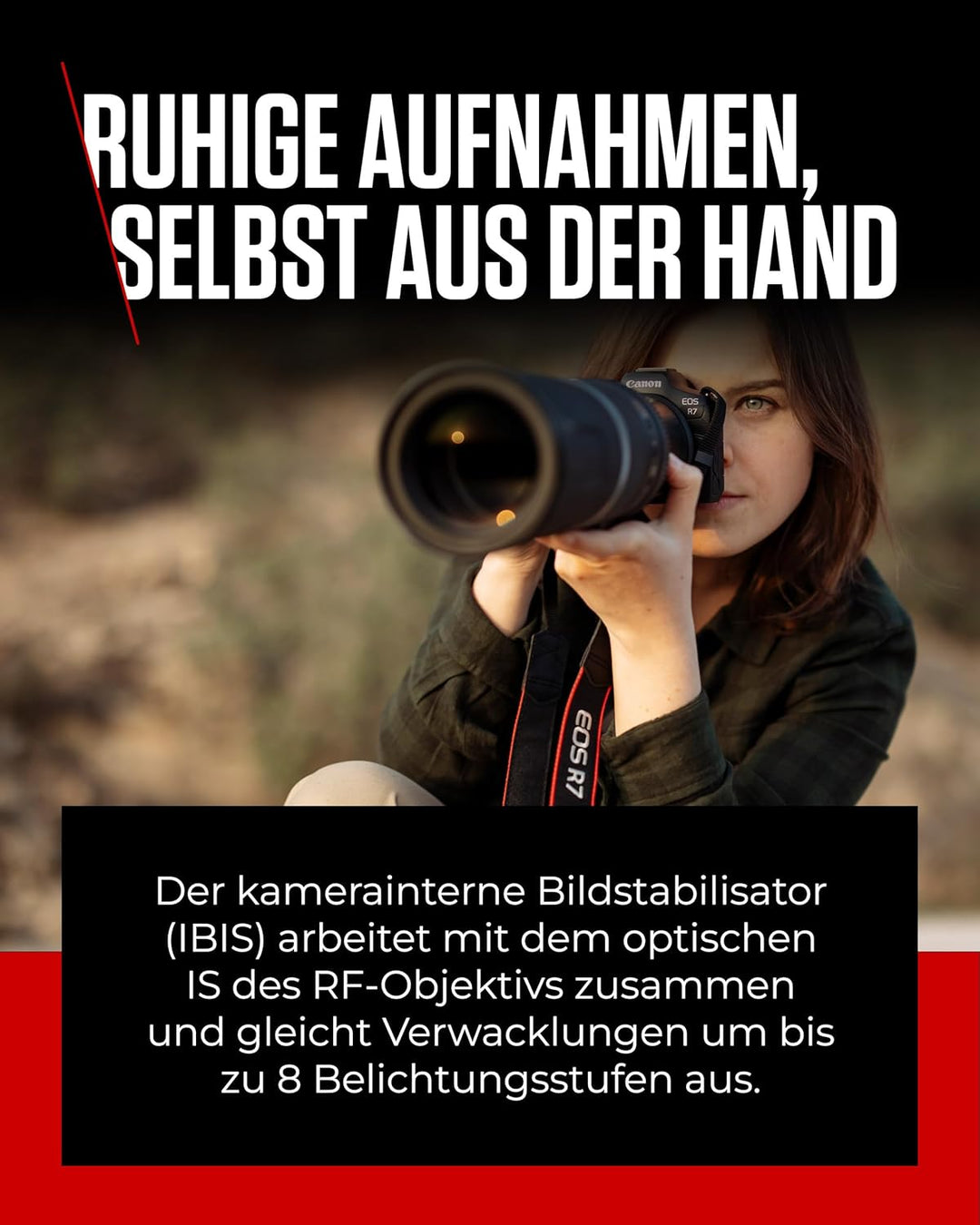 Canon EOS R7 Kamera spiegellose Camera + RF-S 18-150mm F3.5-6.3 is STM Objektiv (DSLR Upgrade, Hybri