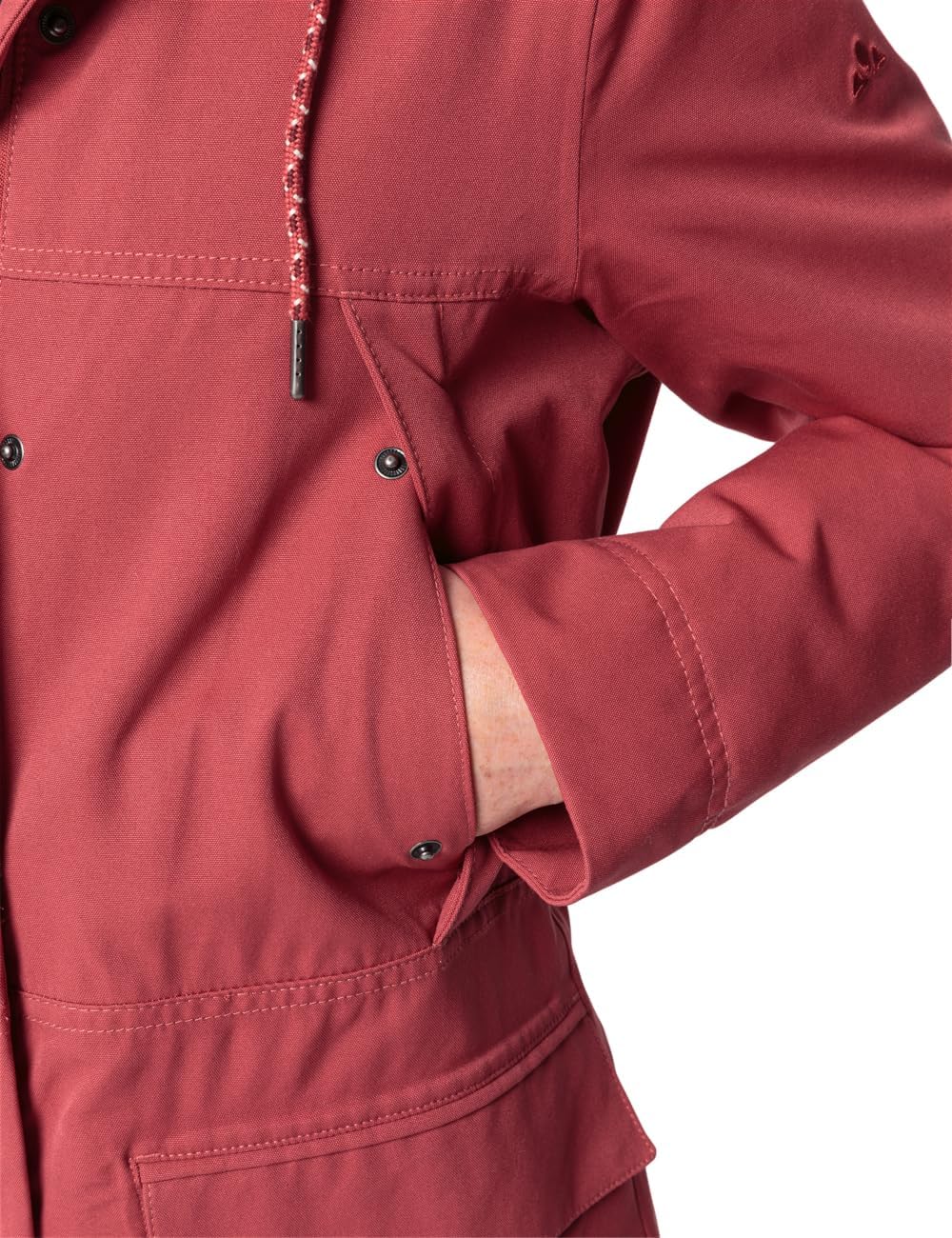 VAUDE Women's Manukau Parka II - Winterparka Damen 36 brick, 36 brick