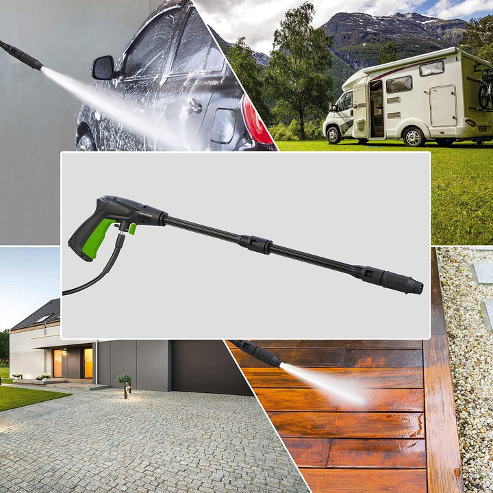 AGT Professional Druckreiniger: Hochdruckreiniger mit Multi-Lanze, 110 bar, 1.600 Watt, IPX5 (230V H