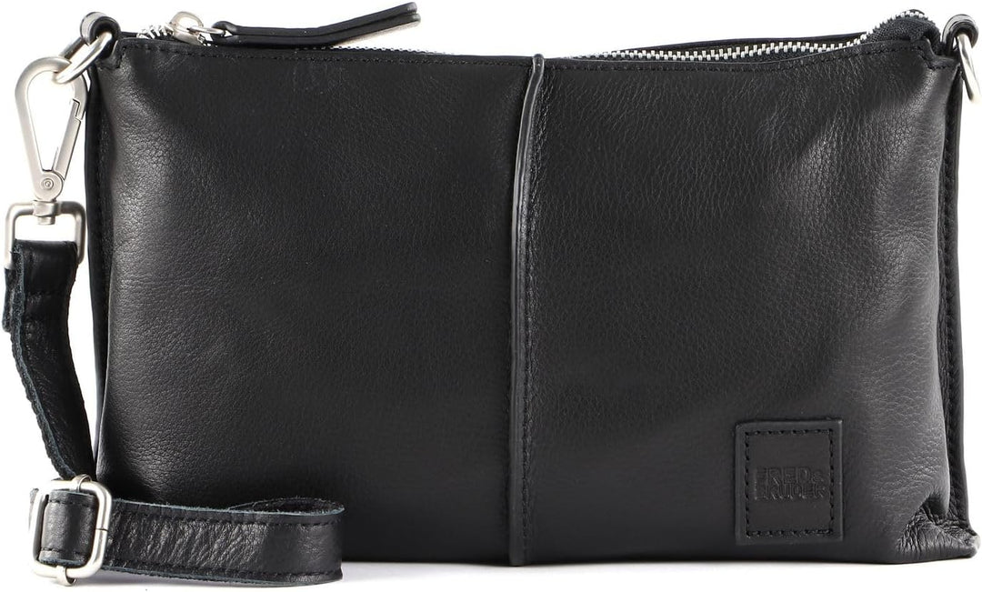 FREDsBRUDER Handtasche Damen mit Label-Applikationen Einheitsgrösse Milky Black, Einheitsgrösse Milk