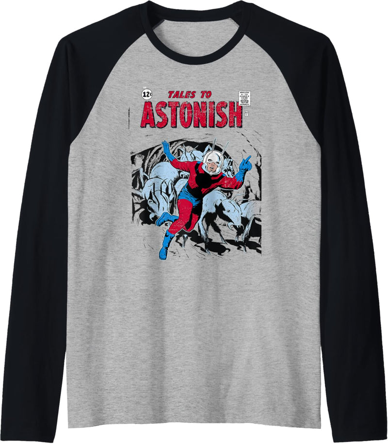 Marvel Ant-Man Classic Retro Comic Cover Raglan