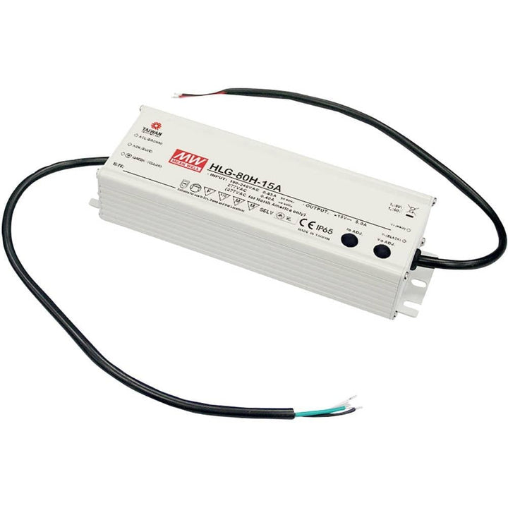 MEAN WELL HLG-80H-24B LED-Treiber, LED-Trafo Konstantspannung, Konstantstrom 81.6W 3.4A 14.4-24 V/,
