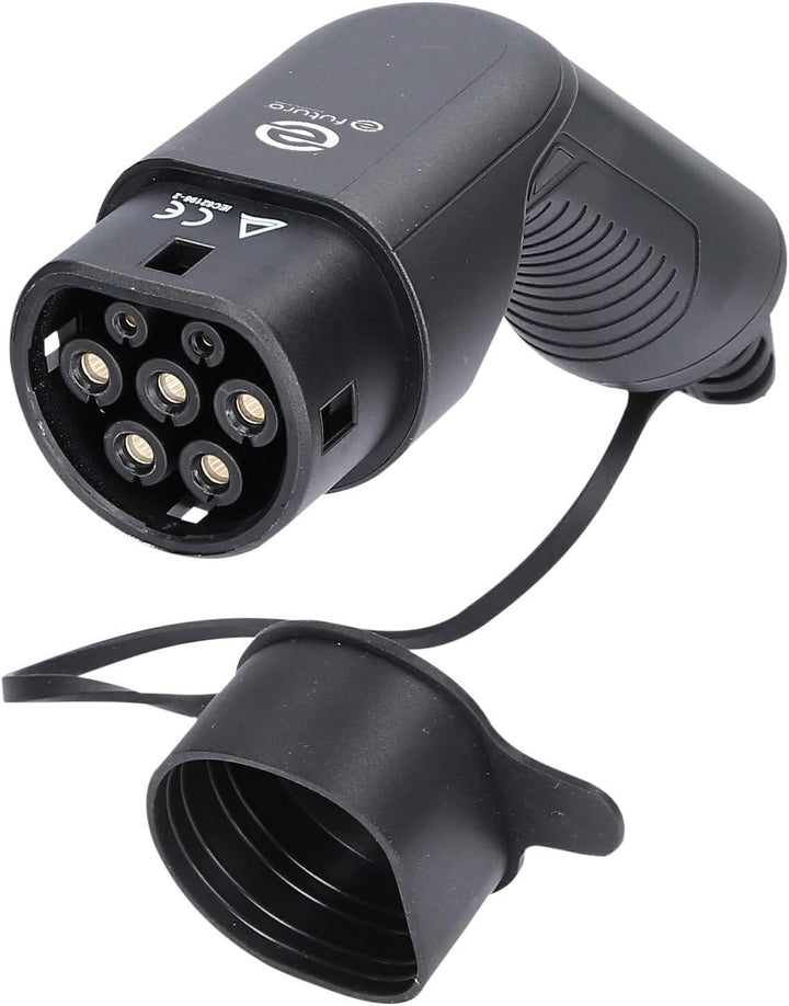 KS Tools 117.7385 efuturo link Spiral-EV-Ladekabel Typ 2 | 22 kW | 400 V dreiphasig 32A | Typ 2 auf