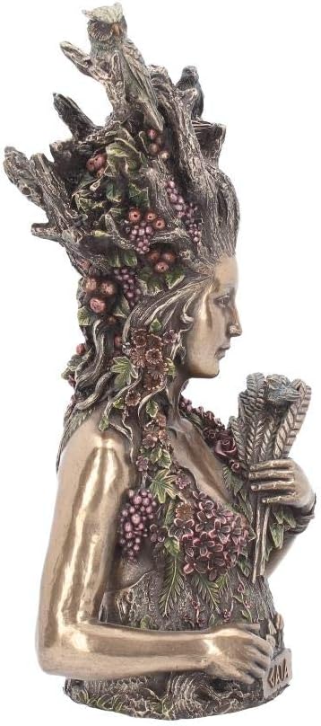 Nemesis Now Figur Gaia Büste 30cm Bronze
