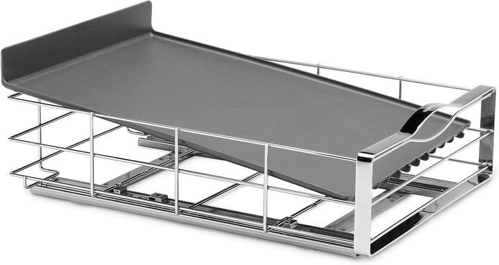 simplehuman, 35cm, herausziehbarer Schrank-Organisator B 35 cm x H 15,2 cm x L 50,8 cm Grau, B 35 cm