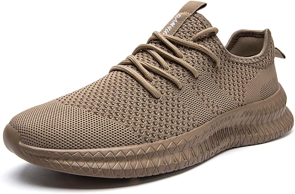 FUJEAK Herren Walkingschuhe Turnschuhe Fitnessstudio Sportschuhe Sneaker Running Tennis Schuhe Freiz