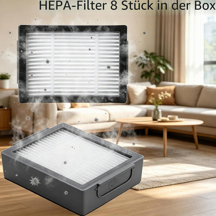 JoyBros Ersatzteil-Zubehör, kompatibel mit iRobot Roomba E5 E6 E7 i7 i7 i6 i8 i3 i4 Plus 3150 E & I