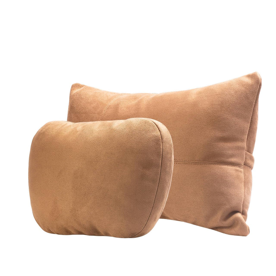 Kwak's Set de Almohada para Reposacabezas y Soporte Lumbar – Almohada Cervical Con Ajuste de Altura