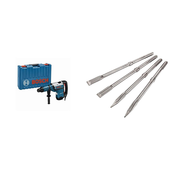 Bosch Professional Bohrhammer mit SDS max GBH 8-45 D (12,5 J Schlagenergie, inkl. Zusatzgriff, im Ha