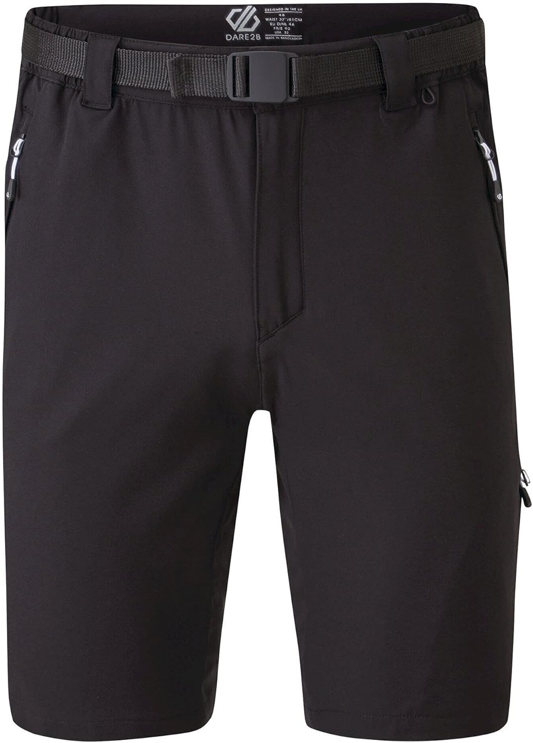 Dare2b Herren Tuned in Proshort Hose 44W Schwarz, 44W Schwarz