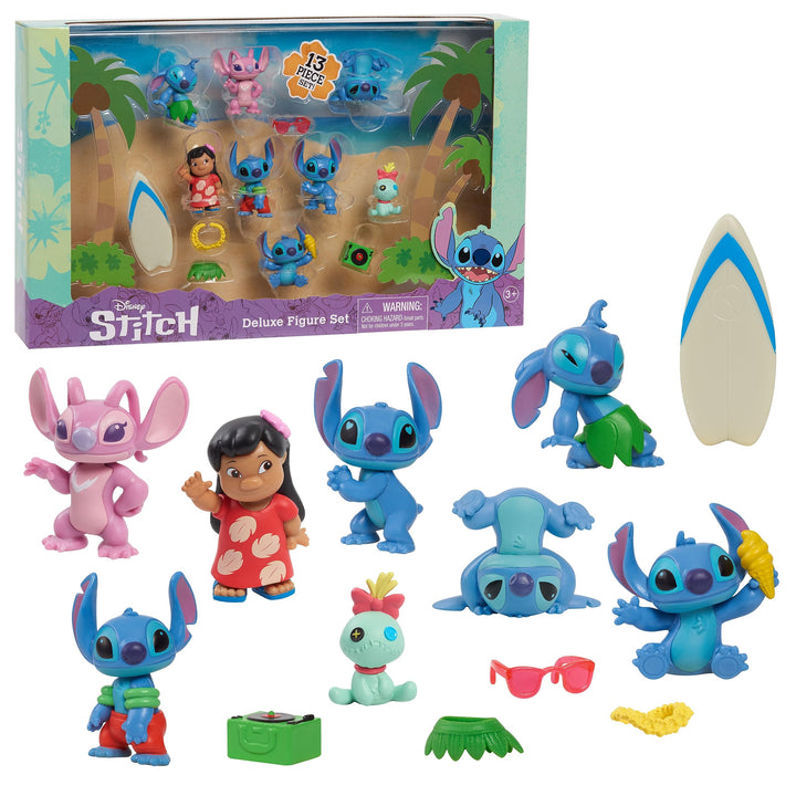 Stitch 46259 Lilo Deluxe Figure Set, Multi-Color