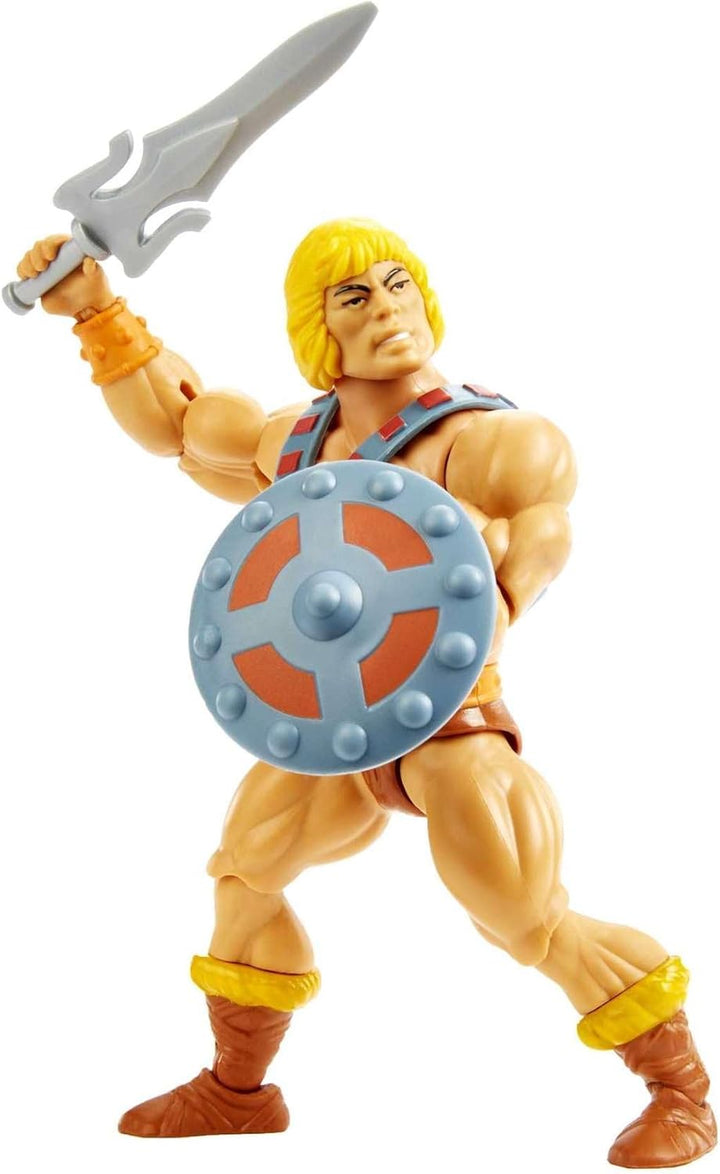 Masters of the Universe Origins He-Man Action Figure, Character for Storytelling Play and Display, G