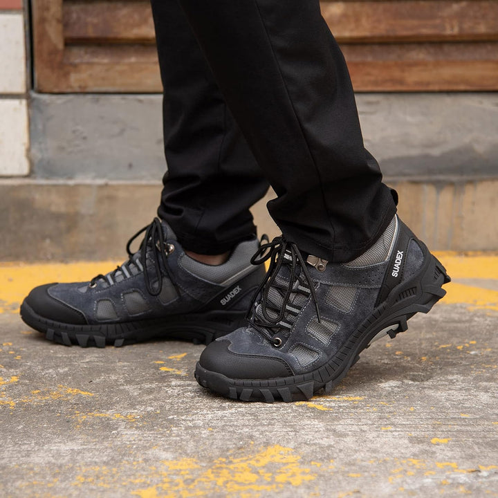 SUADEX Sicherheitsschuhe Arbeitsschuhe Herren Damen Leicht Arbeitsschutzschuhe Stahlkappenschuhe Atm