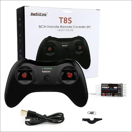 Radiolink T8S 8 Kanäle 2,4 GHz RC Sender und Empfänger R8EF RX, Fernbedienung und Controller Eingeba