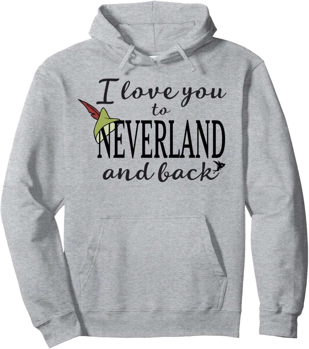 Disney Peter Pan Love You To Neverland Pullover Hoodie