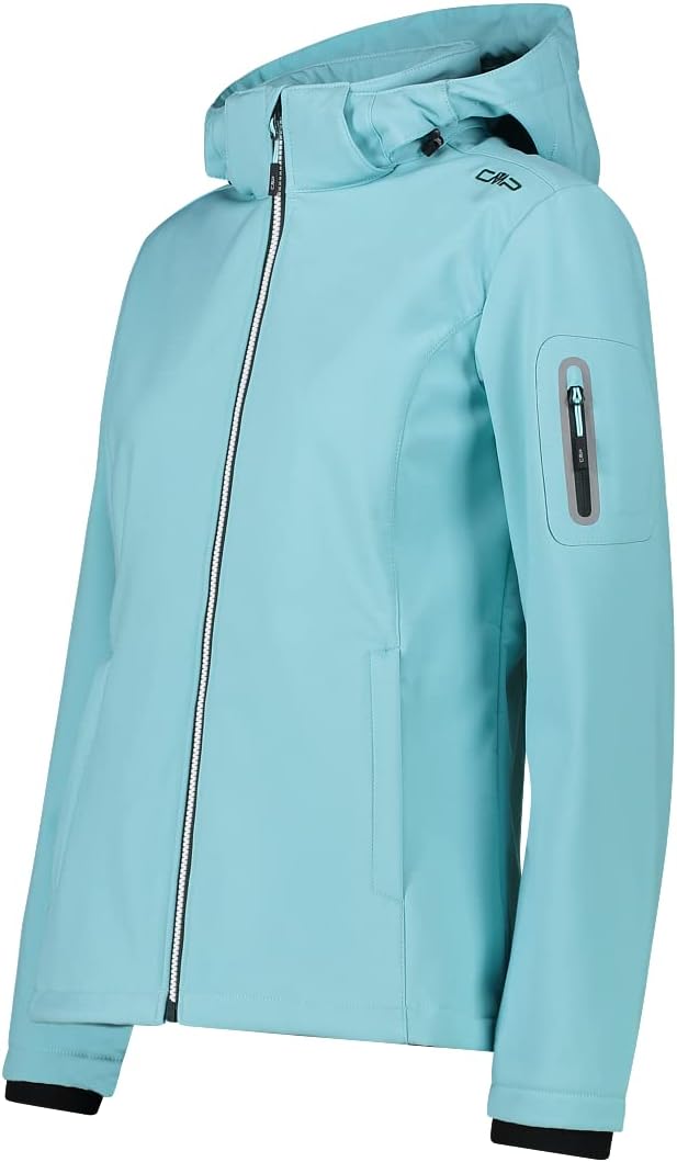 CMP Damen Softshelljacke 34 L430 ACQUA, 34 L430 ACQUA