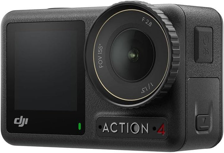 DJI Osmo Action 4 Adventure-Combo Bundle– 4K/120fps wasserdichte Kamera, 1/1,3-Zoll-Sensor, 10-Bit u