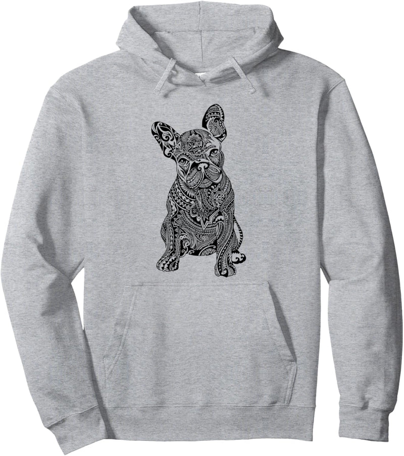 Polynesian Frenchie Pullover Hoodie