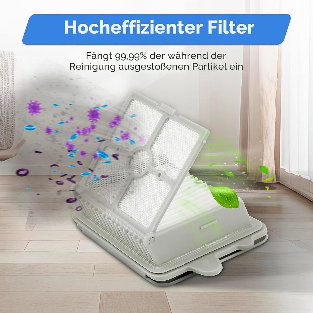 (3 Stück) F25 Ersatz-Bürstenwalzen und HEPA-Filter für Roborock F25/ LT/RT/ACE/ALT/ACE Combo/Combo/