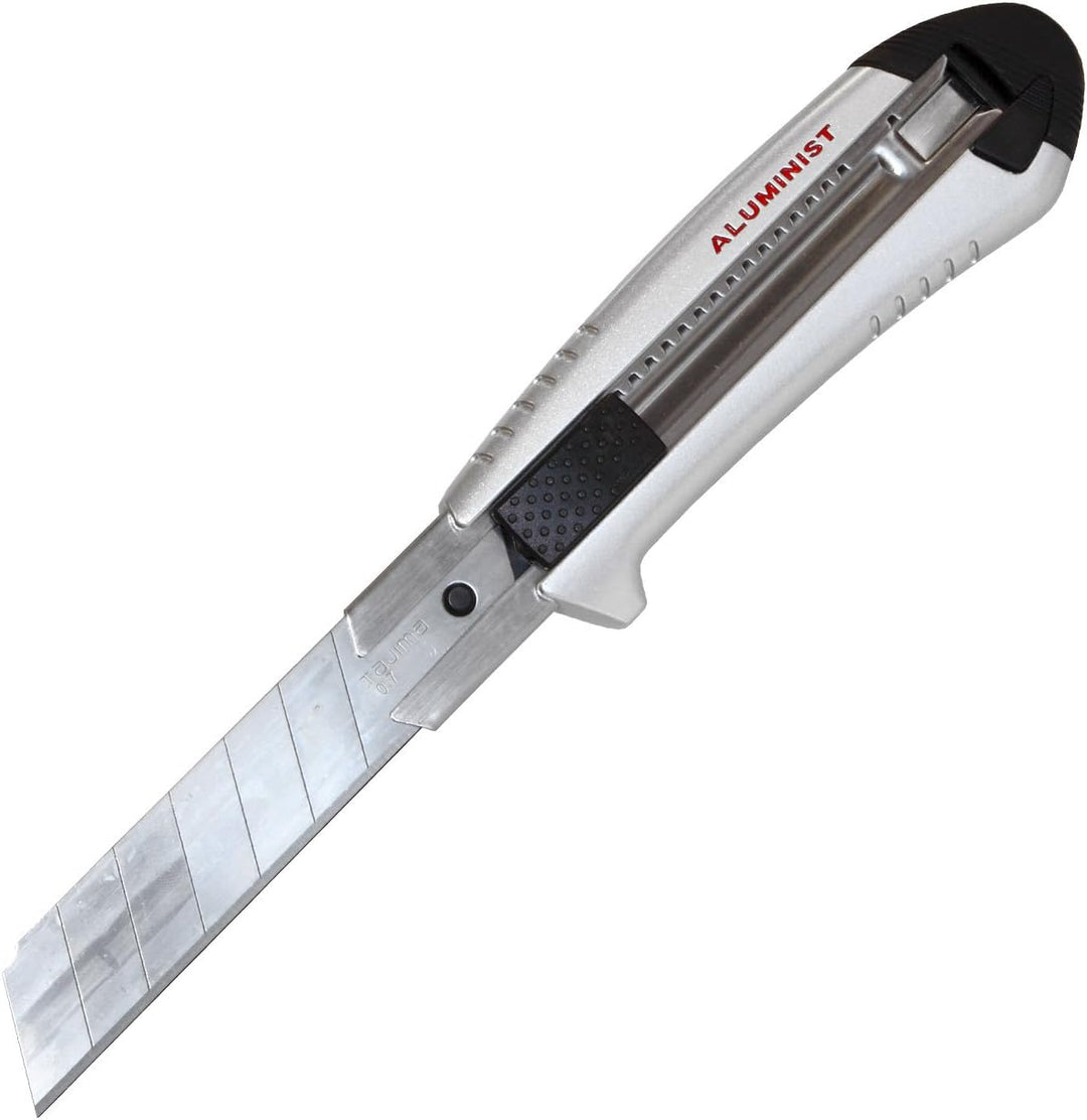 Tajima Cuttermesser (Cutter, Teppichmesser), 18mm Klinge, mit Auto-Blade-Lock – robuste Klingenführu