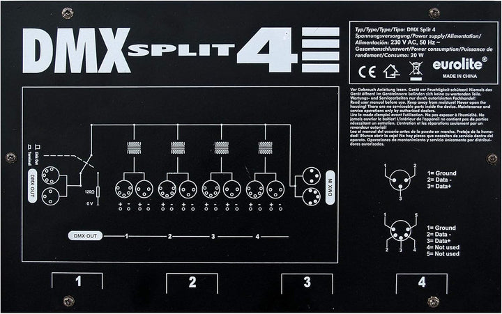 EUROLITE DMX Split 4