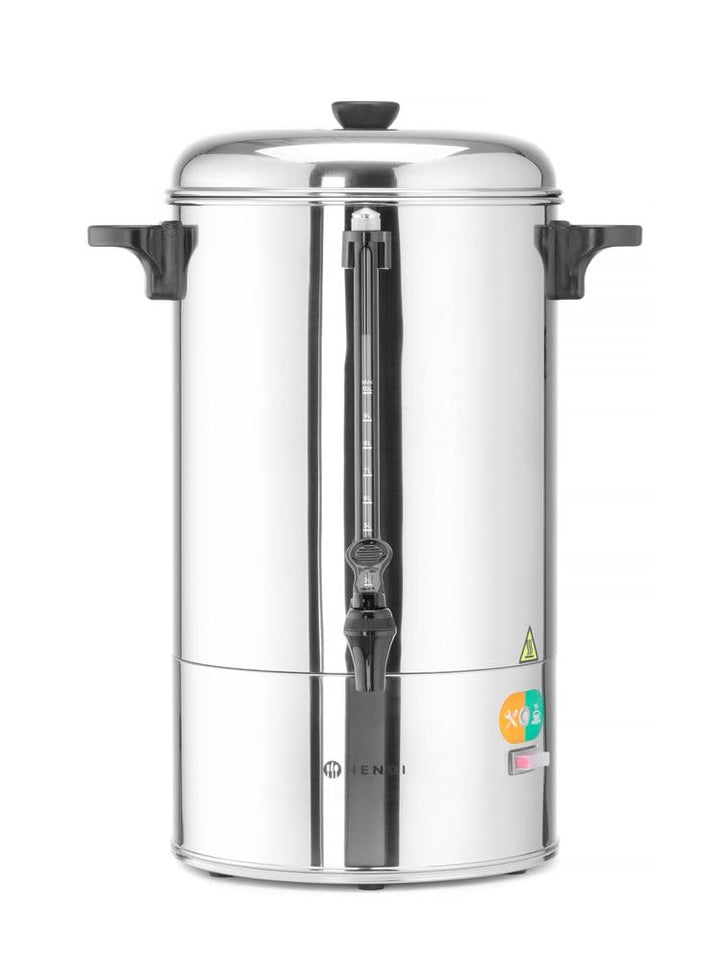 HENDI Kaffee-Perkolator, Einwandig, eingebauter Filterwanne, non drip Hahn, für grob gemahlen Kaffee