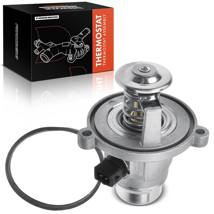 Frankberg 1x Thermostat mit Gehäuse Kompatibel mit 3er 2014-2018 5er 2003-Heute 6er 2004-2018 7er 20