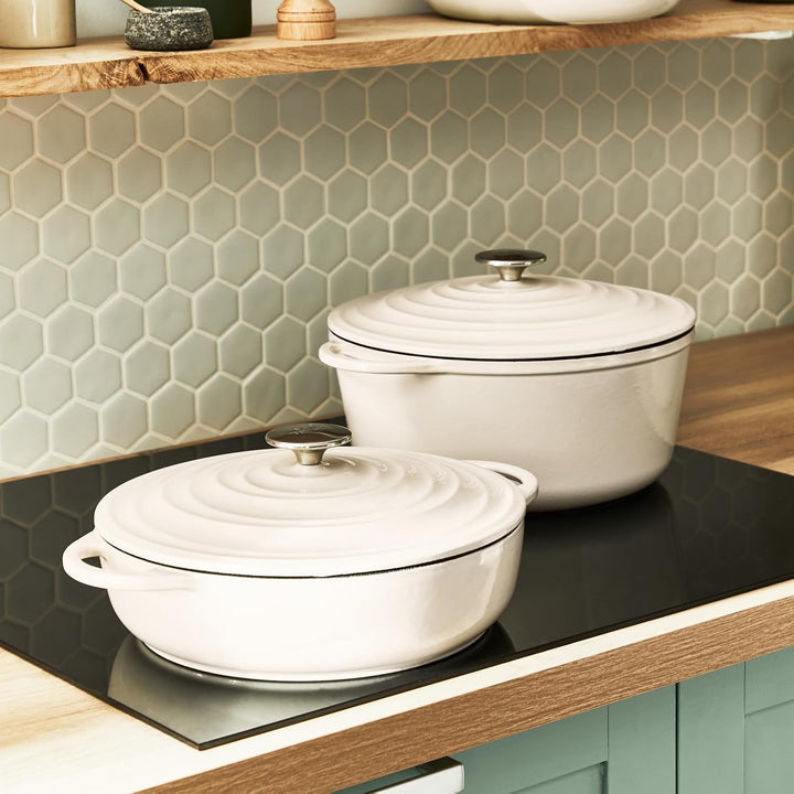Tefal E25904 LOV Kochtopf 25 cm | wiedergewonnenes Gusseisen | optimale Wärmespeicherung | für alle